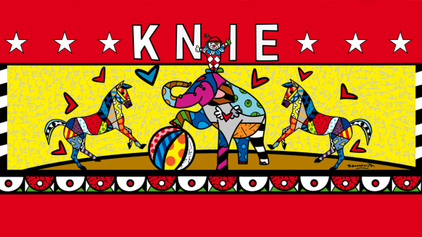 Plakat Circus Knie 2012